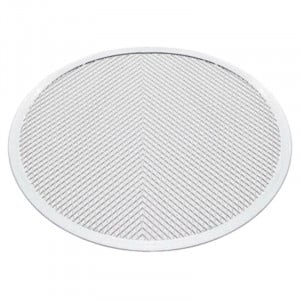 Aluminum Dynasteel Pizza Plate - Ø 330 mm: Sturdy for professionals.