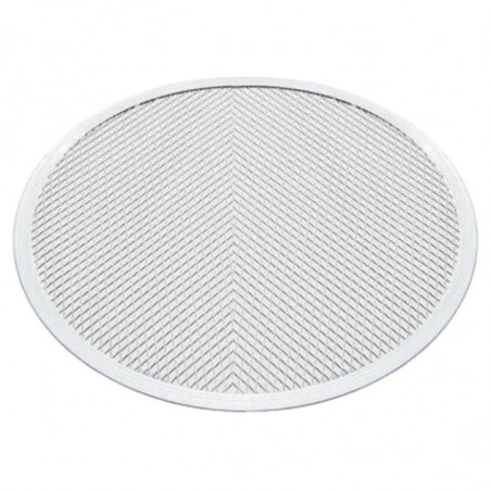 Aluminum Dynasteel Pizza Plate - Ø 330 mm: Sturdy for professionals.