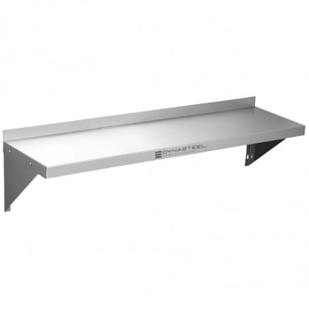 Roestvrijstalen Wandplank 1400x300mm Dynasteel - Professionele kwaliteit