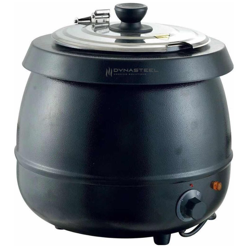 Elektrischer Profi-Suppenkessel Eco - 10 L | Dynasteel | Suppen und Eintöpfe | Abnehmbarer Behälter | Temperaturregelung | Einfa Elektrischer Profi-Suppenkessel Eco - 10 L | Dynasteel | Suppen und Eintöpfe | Abnehmbarer Behälter | Temperaturregelung | Einfa