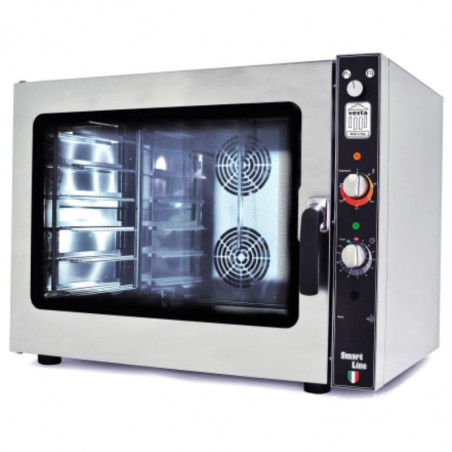 Vier Professionele Luchtgeleide Oven - 6 Niveaus 600 x 400 - VESTA