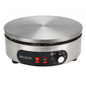 Elektrische Crêpemaker Pro Ø 400 mm 3000 W — Gietijzeren Plaat