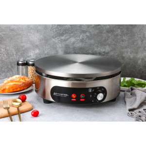 Electric Crepe Maker Pro Ø 400 mm 3000 W — Cast Iron Plate