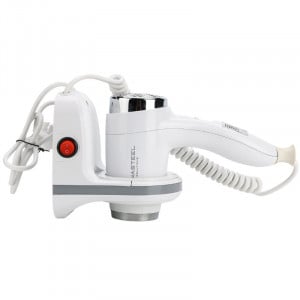 Muurföhn 1100 W Wit ABS | Hotel & CHR