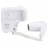 Wall-Mounted Hair Dryer 1100 W White — Hotel & Spa