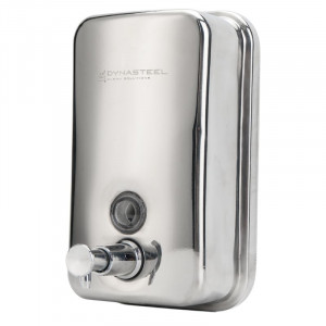 Stainless steel wall-mounted soap dispenser - 800 ml | Dynasteel