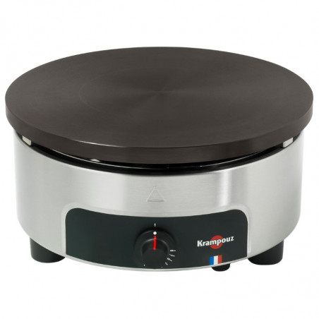 Professionele Gas Crêpeplaat 6 Branders - Standaard Reeks - Ø 40 cm