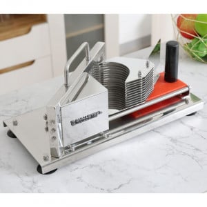 Professionele RVS Tomatensnijder — Handmatige Slicer