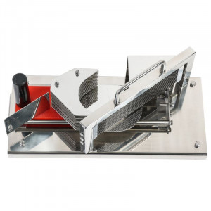 Professional Stainless Steel Tomato Cutter — Manual Slicer