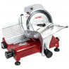 Professional Red Gravity Ham Slicer 195mm Dynasteel - Precise and Easy Cutting