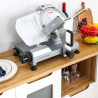 Professionele ham snijmachine 250 mm 150 W met zwaartekracht