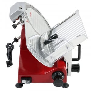 Professional Red Gravity Ham Slicer 250 mm - Dynasteel