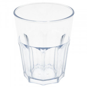 Herbruikbaar waterglas van SAN - 29 cl - Set van 8