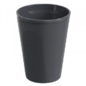 Wiederverwendbarer grauer Becher aus PP - 30 cl - Set von 24