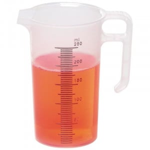 Messbecher aus Polypropylen - 250 ml - Gastronoble