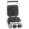 Professional Waffle Maker - 5 Heart-Shaped Waffles - Bartscher