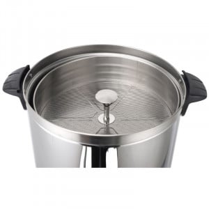 Professioneller Perkolator 14 L 100 Tassen 1650 W Edelstahl