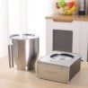Melkopschuimer 0,4 L 650 W Inox – Dynasteel
