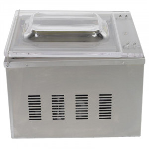 Vakuumverpackungsmaschine mit Glocke 900 W - Schweißnaht 400 mm Edelstahl