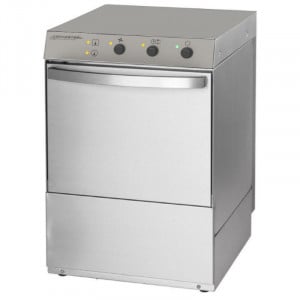 Professionele Glazenspoelmachine met Spoelmiddel- en Reinigingsmiddeldoseerder - 35 x 35 cm