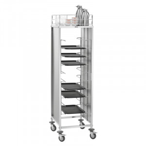 Chariot Gastronorme en Inox - 10 Niveaux - Bartscher