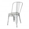 Bistro Steel Chairs - Set of 4 - Bolero