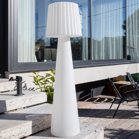 Kabellose Stehlampe Mehrfarbig - Lady 110 cm - Lumisky