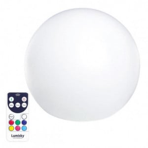 Drijvende Draadloze Lichtgevende Bal - Bobby 40 cm - Lumisky