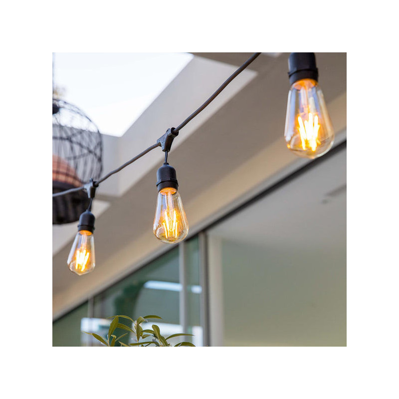 Guirlande Lichtslinger met Gloeilamp Filament - Mafy Light - Lumisky