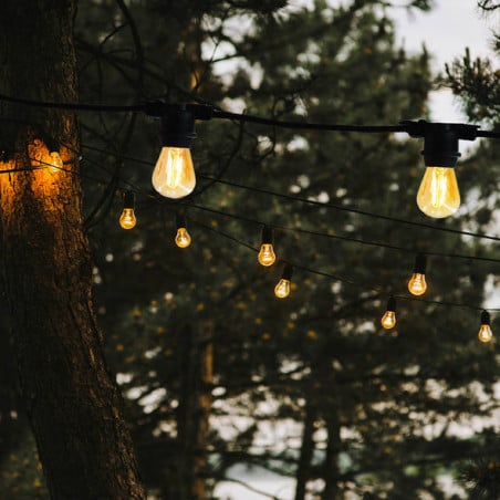Guirlande Lichtslinger Buiten met Filamentlamp Verbindbaar - Link Me Light - Lumisky