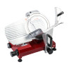 Zwaartekracht Ham Slicer Ø 220 mm 120 W Rood