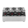 Chauffe Chocolat Triple Dynasteel: Bain-marie électrique professionnel pour sauce chocolat