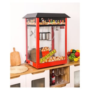 Professionelle Popcornmaschine 1400 W — Edelstahltopf