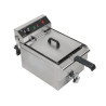 Professionele Friteuse 13 L 3000 W met Aftap - Inox