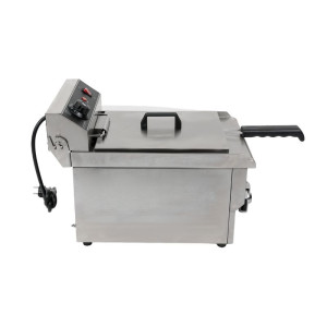 Professional Deep Fryer 13L with Stainless Steel Drain - Dynasteel