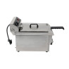 Professionele Friteuse 13 L 3000 W met Aftap - Inox