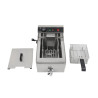 Professionele Friteuse 13 L 3000 W met Aftap - Inox