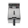 Professionele Friteuse 13 L 3000 W met Aftap - Inox