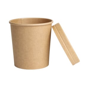 Pot à Soupe Kraft - 480 ml - Lot de 300