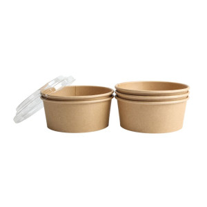 Kraft Salatschüssel 750 ml Ø150 mm — Packung mit 300