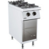Professionele Fornuis 700 op Gas - 2 Branders - CombiSteel