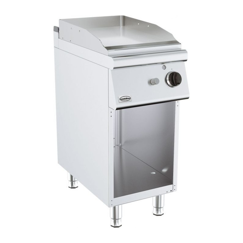 Gasgrillplatte Chrom auf Schrank - Serie 700 - 400 mm - CombiSteel