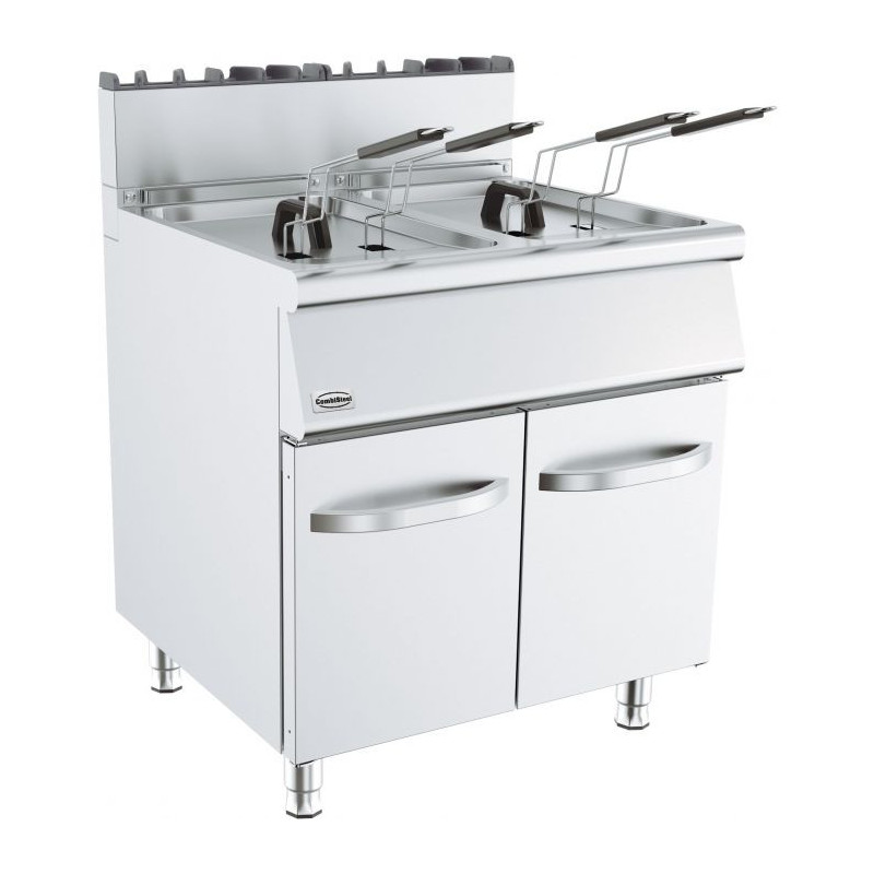 Gas Fryer on Stand - Series 700 - 2 x 15 L - CombiSteel