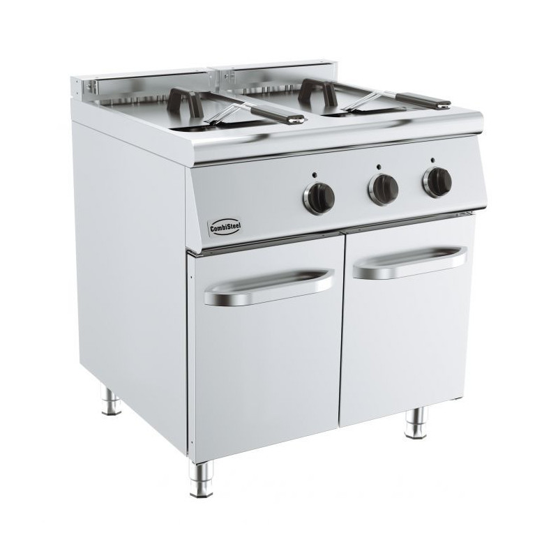 Electric Fryer on Stand - Series 700 - 2 x 10 L - CombiSteel