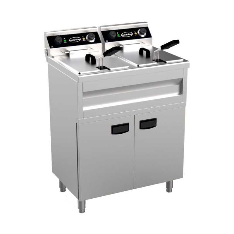 Friteuse sur Coffre Electrique - 2 x 9 L - CombiSteel