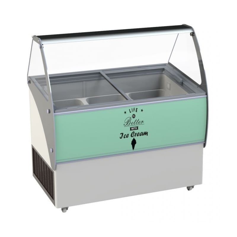 Ice Display Cabinet - Static - 13 x 5 L - CombiSteel