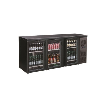 Refrigerated Back Bar with 3 Glass Doors - 537 L - CombiSteel