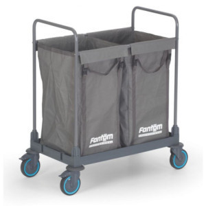 Chariot de Transport à Linge - 2 x 125 L - CombiSteel