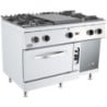 Professional Stove 700 - 4 Burners and Gas Oven - CombiSteel