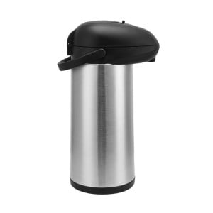 Cafetière Thermos met Pomp 5 L Inox — Airpot Buffet